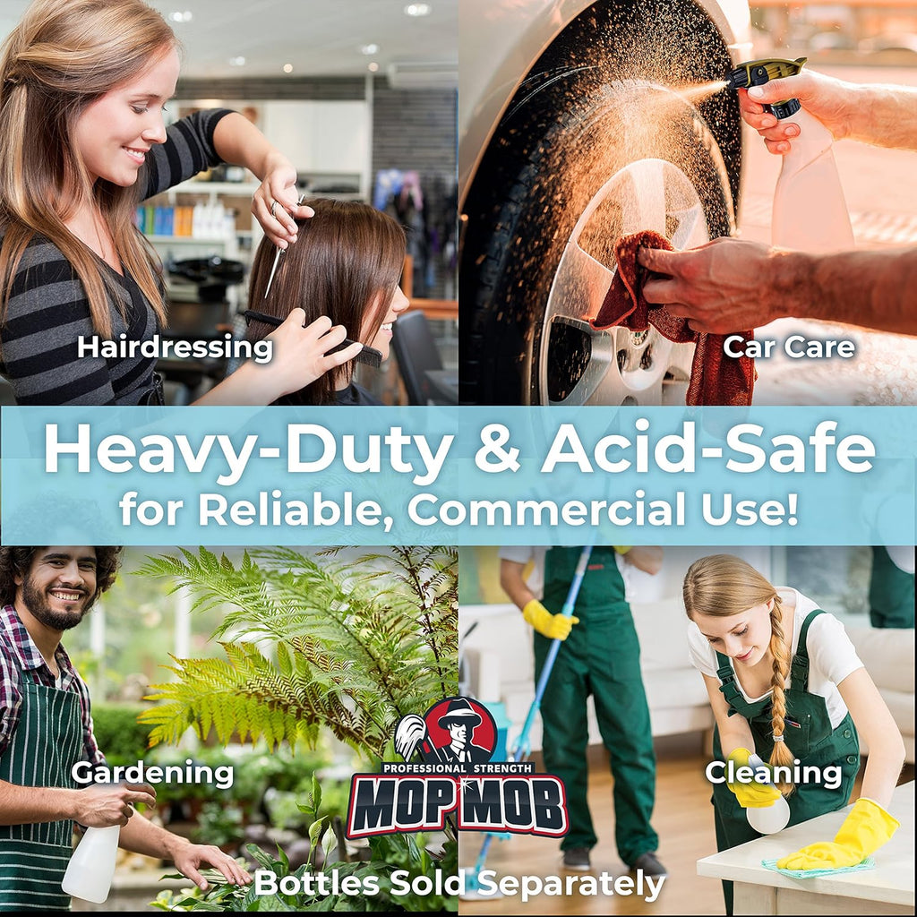 Acid Resistant Spray Head 4 Pack with 9 1/4 Dip Tube E68375