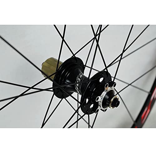 700C Road Bike Wheelset Disc Brake Double Wall Quick Release 11 Speed 24 Holes C276149