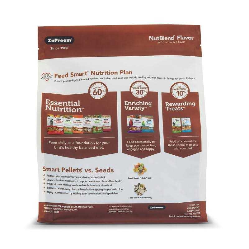 2 lbs Bird Food with Natural Nut Flavor B9325