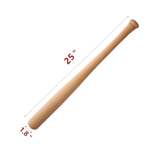 25 inch Solid Beech Wood Baseball Bat Y3509
