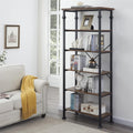 3-Tier Grey Oak Bookshelf S827