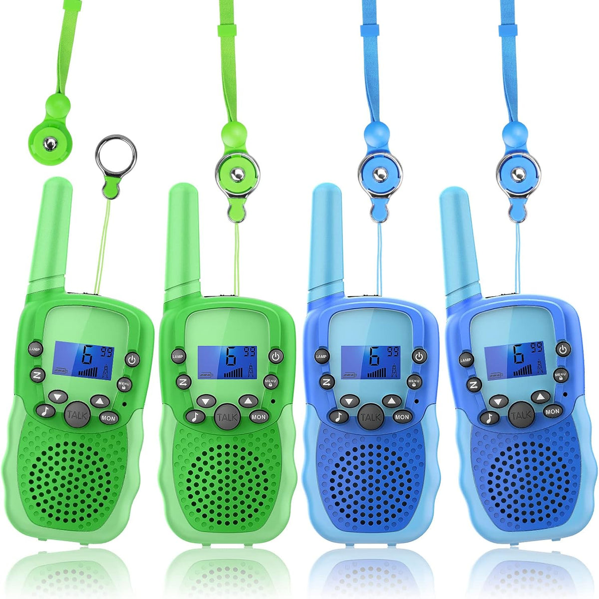 Walkie Talkies 4 Pack Long Range H389