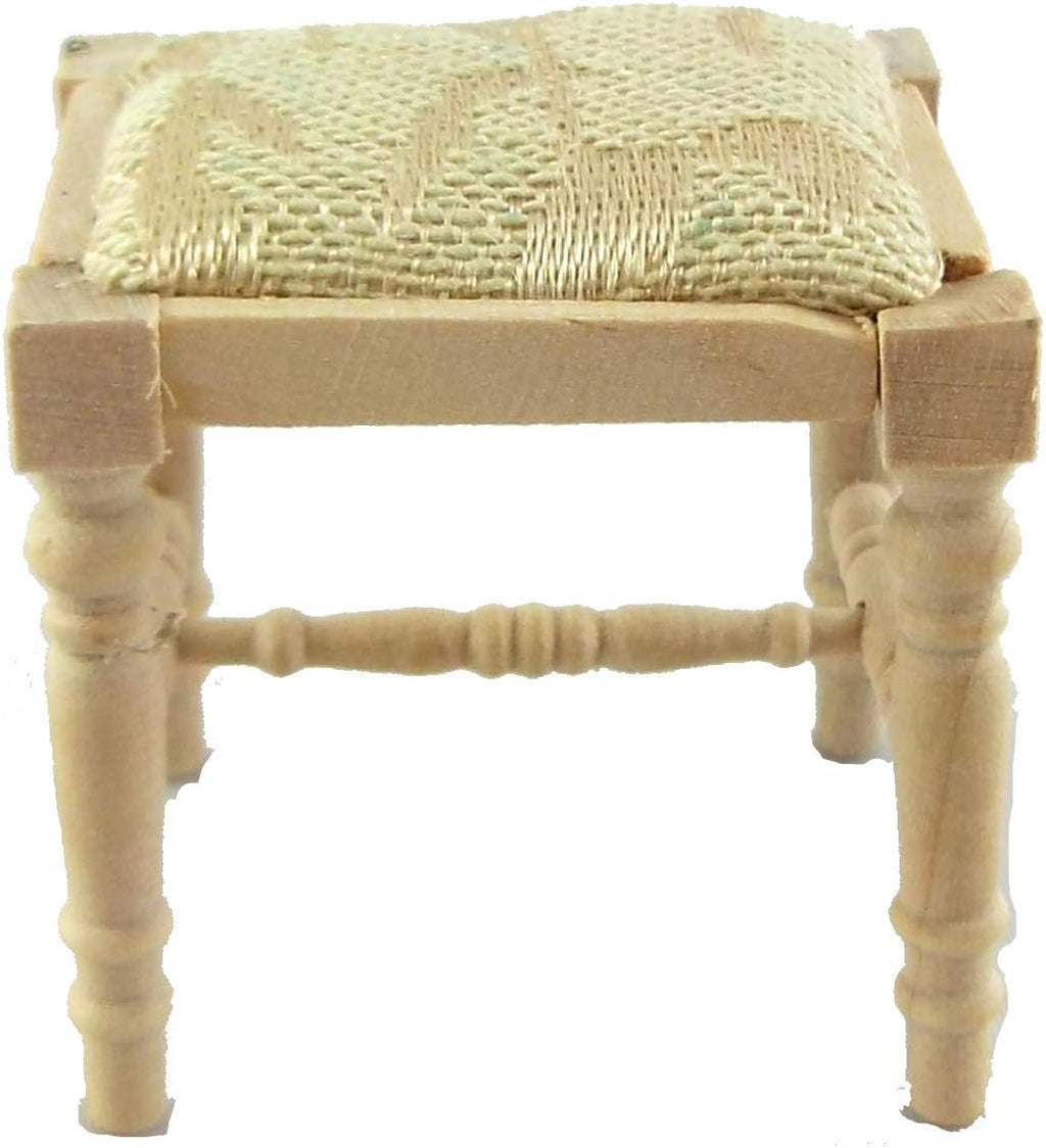 Unfinished Wooden Dressing Table Stool B5878