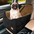 Gray Memory Foam Dog Car Seat with Washable Removable Cover F907