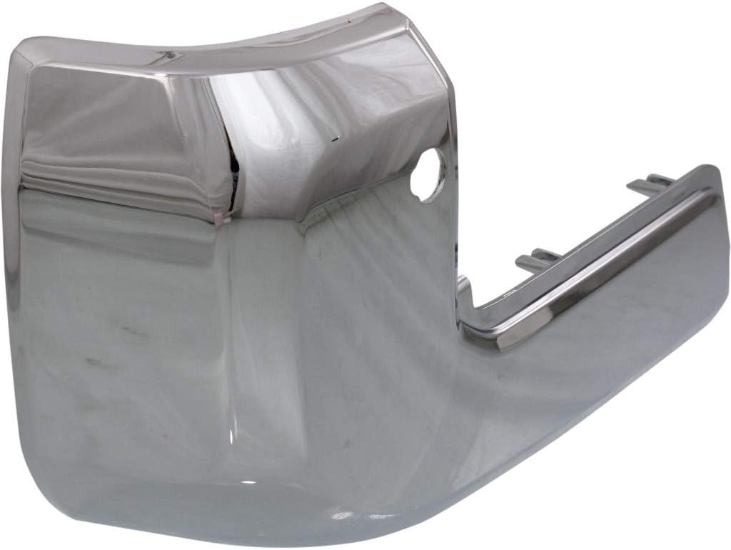 For Toyota Tacoma Driver Side Rear Outer Bumper End Cap with Parking Assist Chrome Z9535