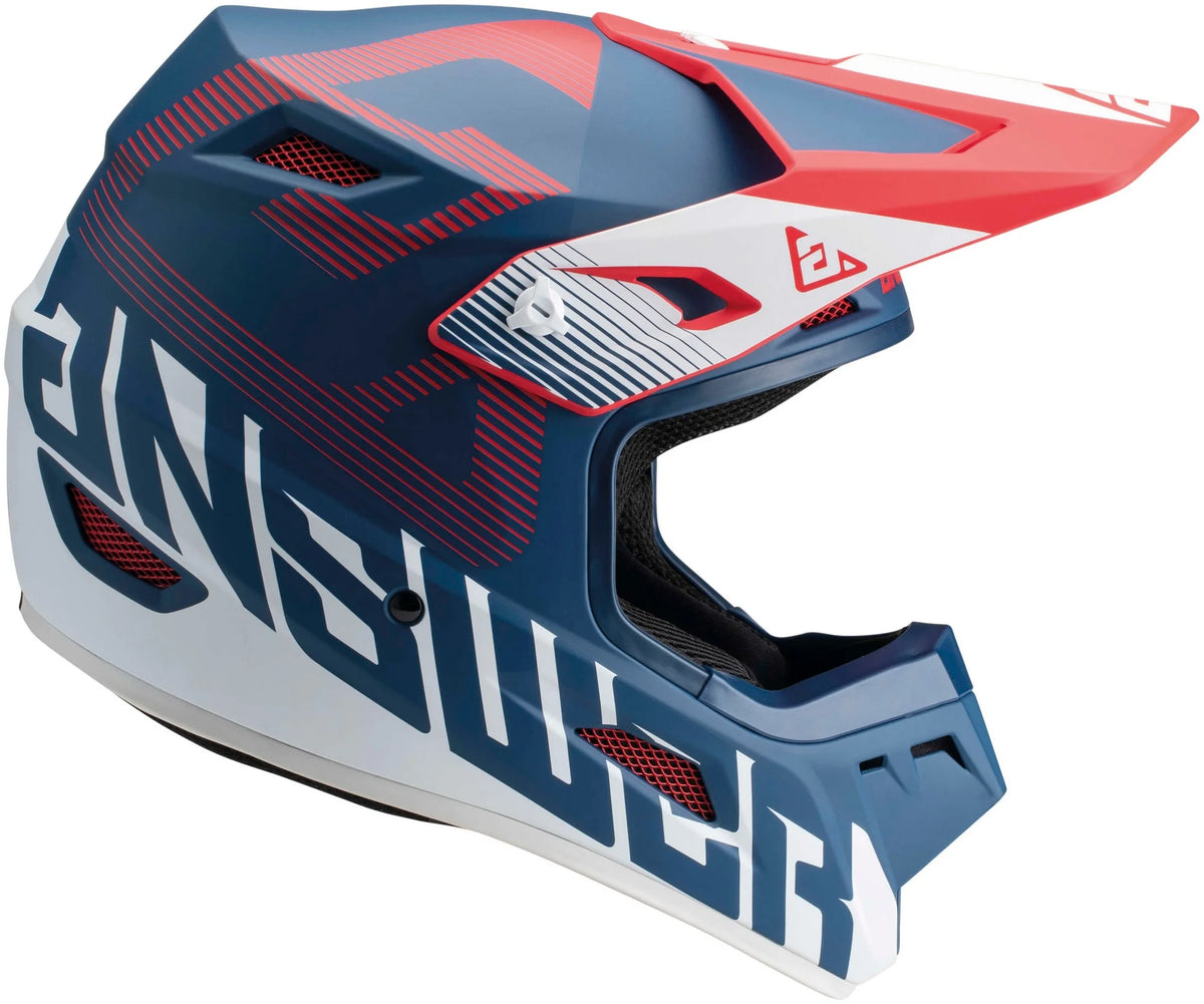 Red/White/Blue XL Offroad Helmet K892