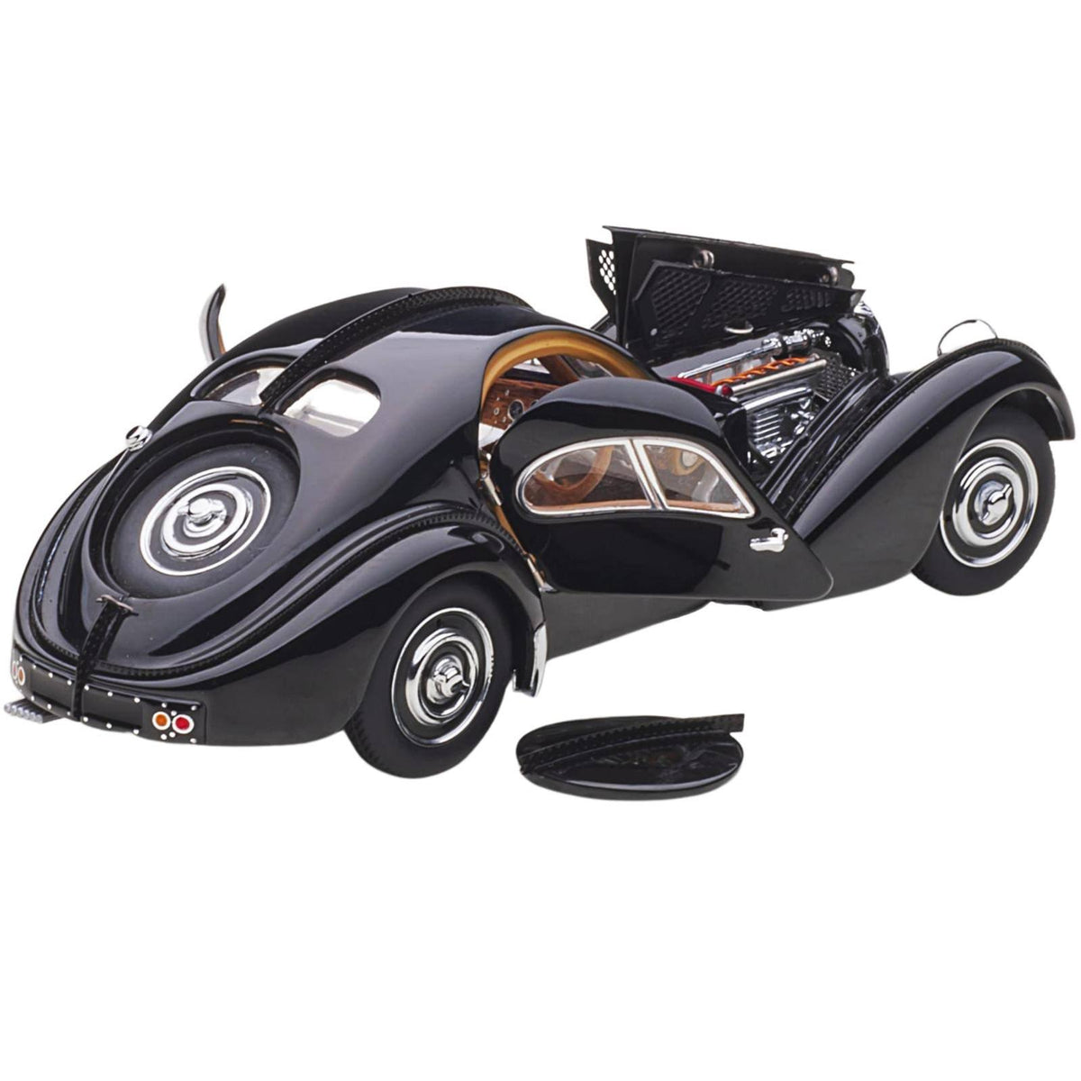 Black 1/43 Diecast Model Car M662