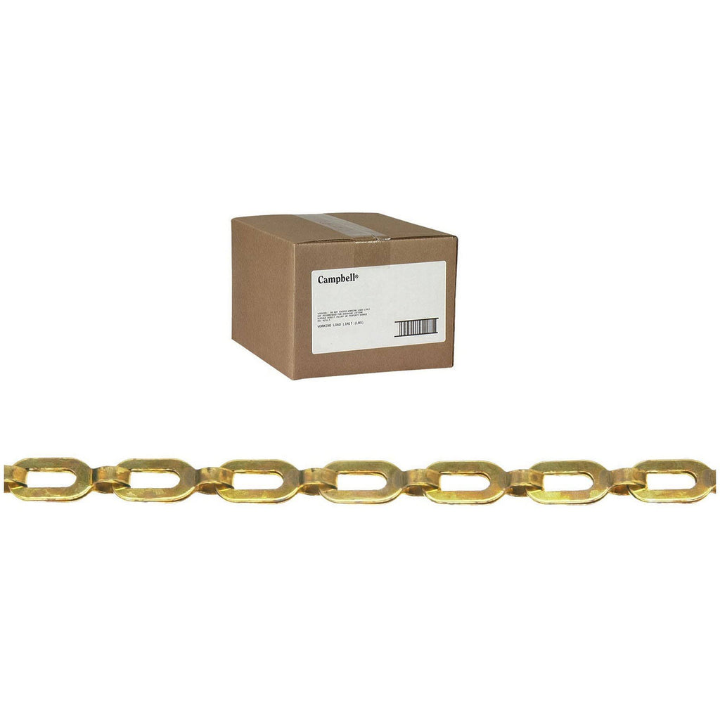 Bright Brass Chain 100 ft K969