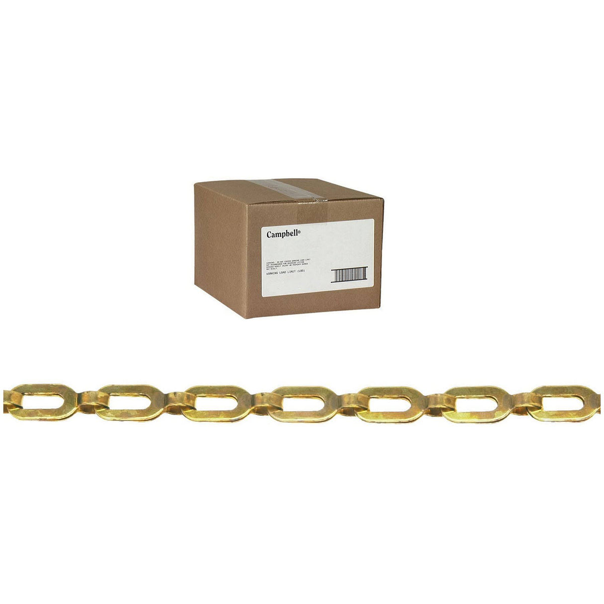 Bright Brass Chain 100 ft K969