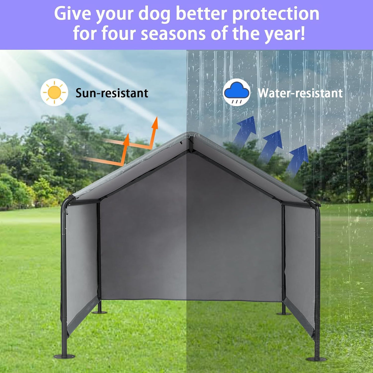 Waterproof Sun Protection Dog Tent H89181