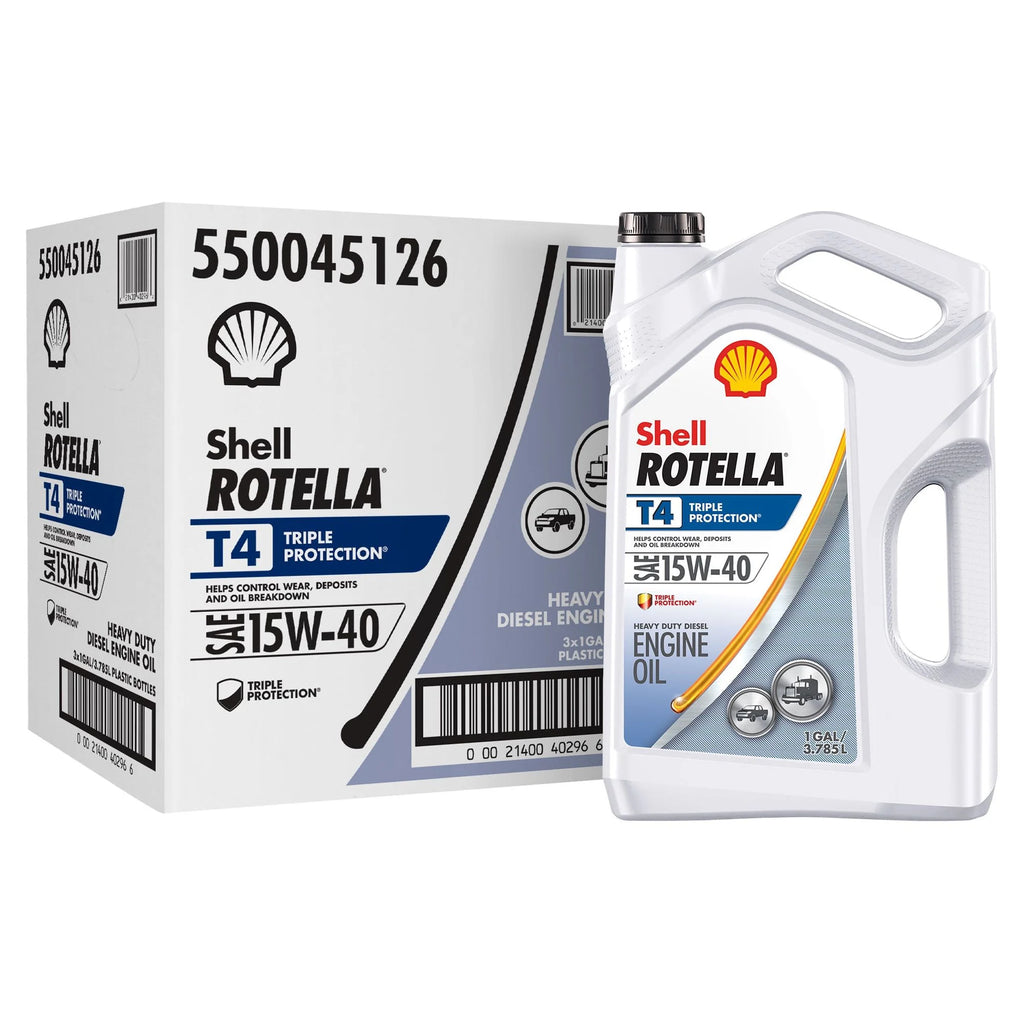 15W-40 Diesel Motor Oil, 1-Gallon, 3 Pack C379