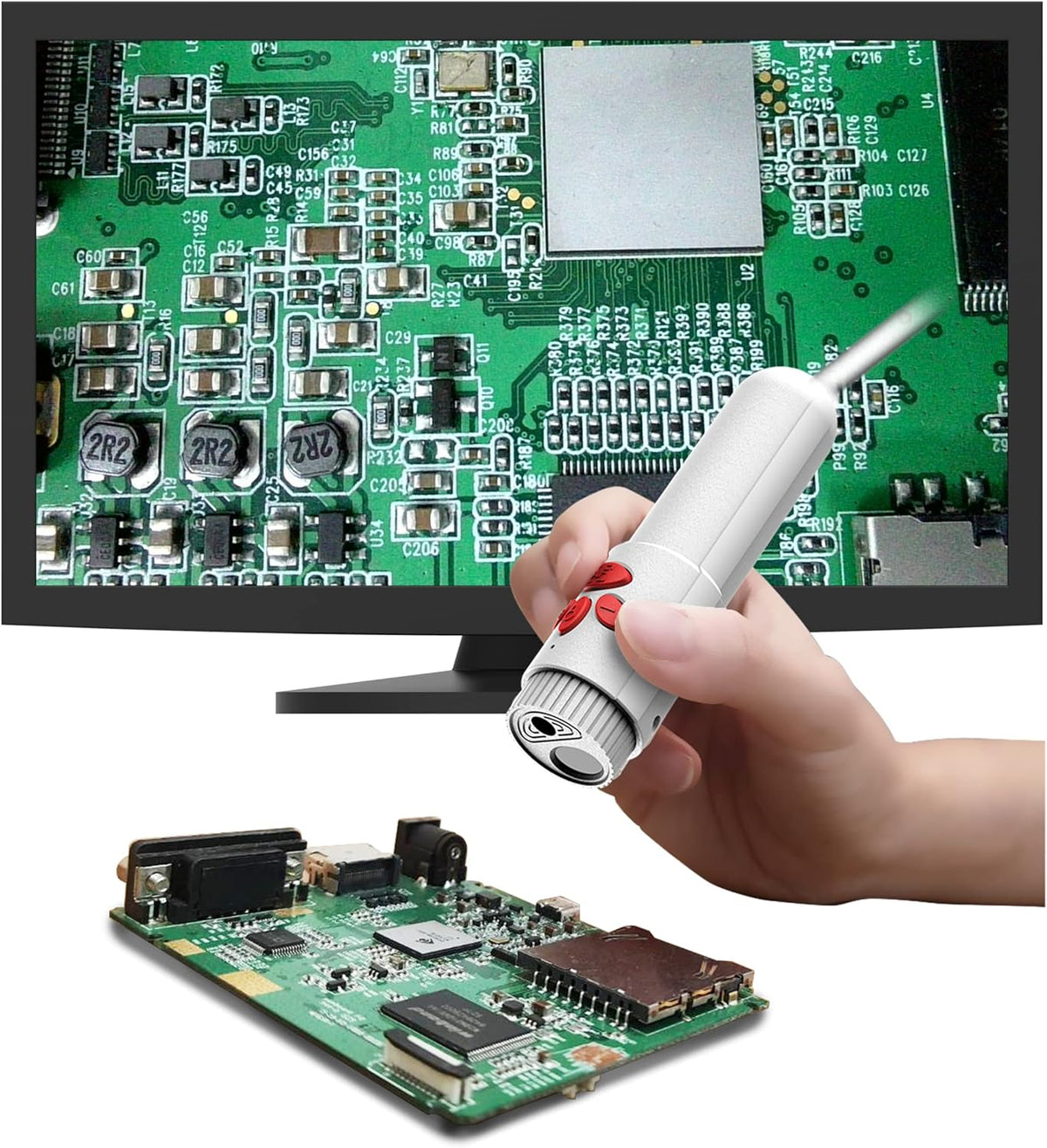 Detachable 3-in-1 5MP USB Document Camera/Webcam/Visualizer X33152