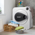 White 13.2 lbs Stainless Steel Portable Electric Dryer N44525