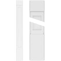 Flat Panel PVC Pilaster with Capital & Base (Pair) K9980