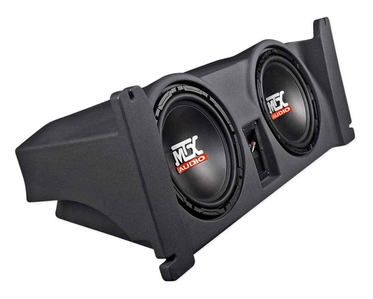 Dual 10" Subwoofers Sealed Sub Box Enclosure J74743