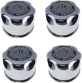 4 Pack Snap-in Center Cap with Silver Logo L146917
