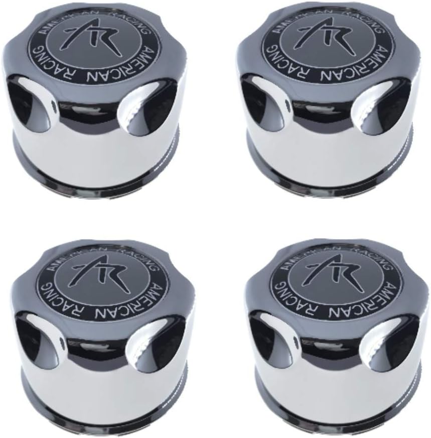 4 Pack Snap-in Center Cap with Silver Logo L146917