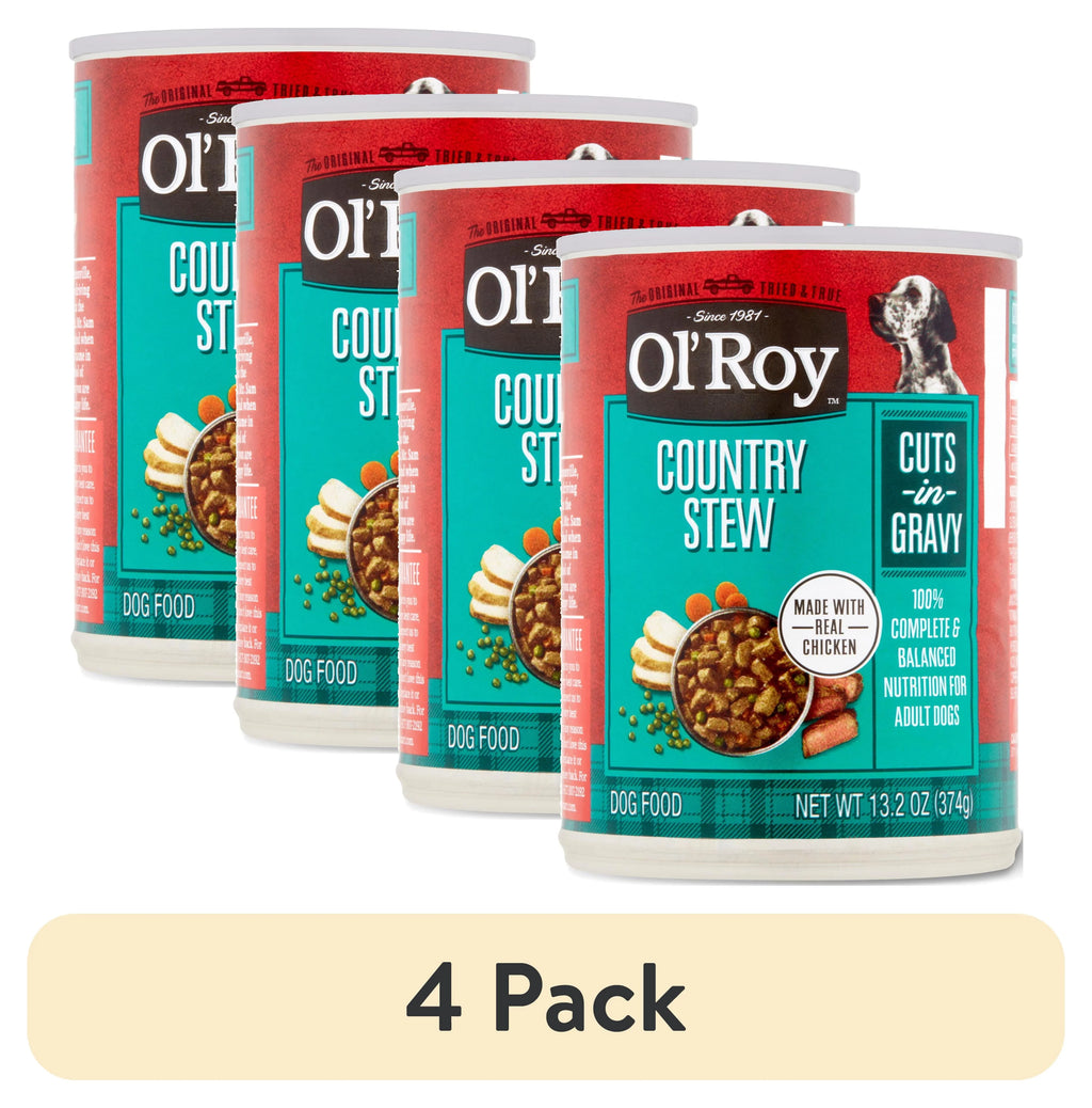 (4 pack) 13.2 oz Wet Dog Food I8451