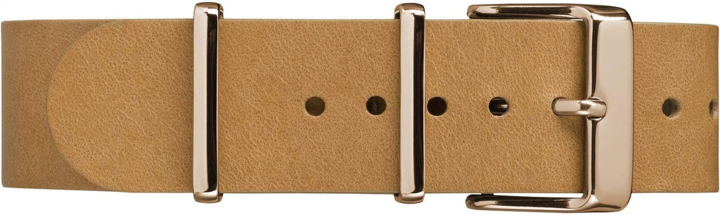 Brown Leather Strap Watch K917073
