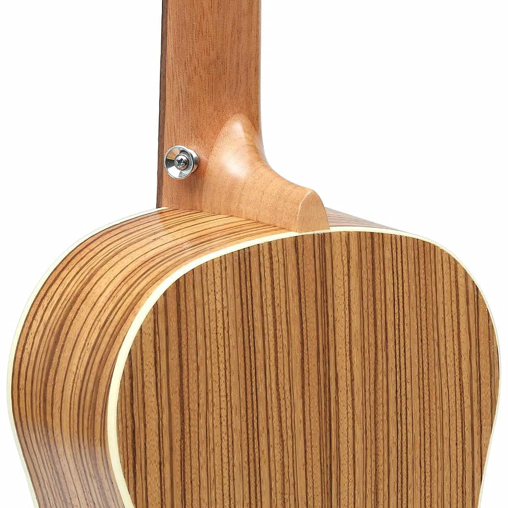 30 inch Zebra Acoustic Electric Baritone Ukulele S211