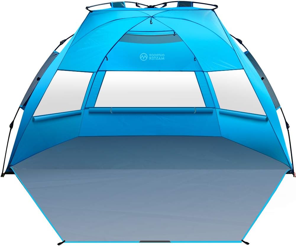 4 Person Pop Up Beach Tent with UPF 50+ UV Protection P66642