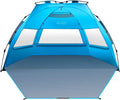 4 Person Pop Up Beach Tent with UPF 50+ UV Protection P66642