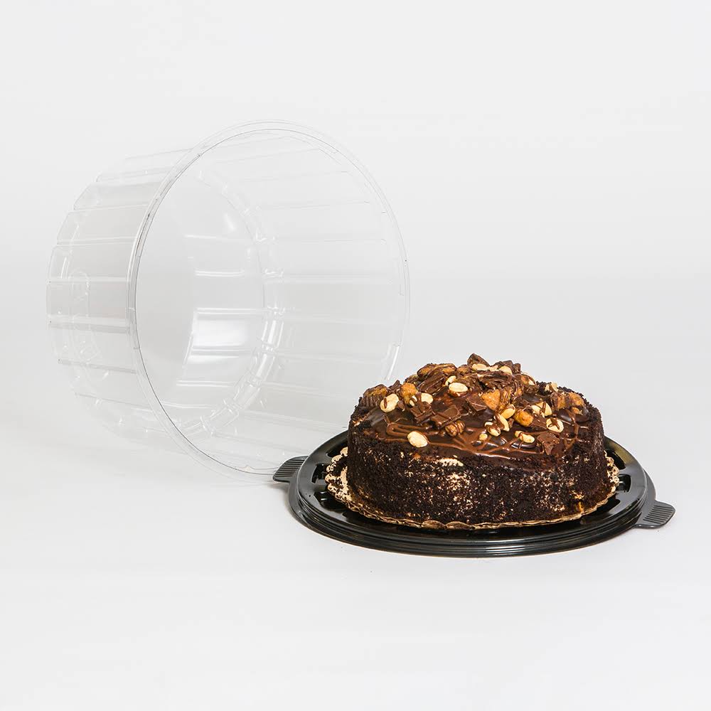 Clear Double Layer Cake Container with Dome Lid L88790