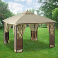 10x10 Replacement Canopy Top for Wicker Gazebo C891708