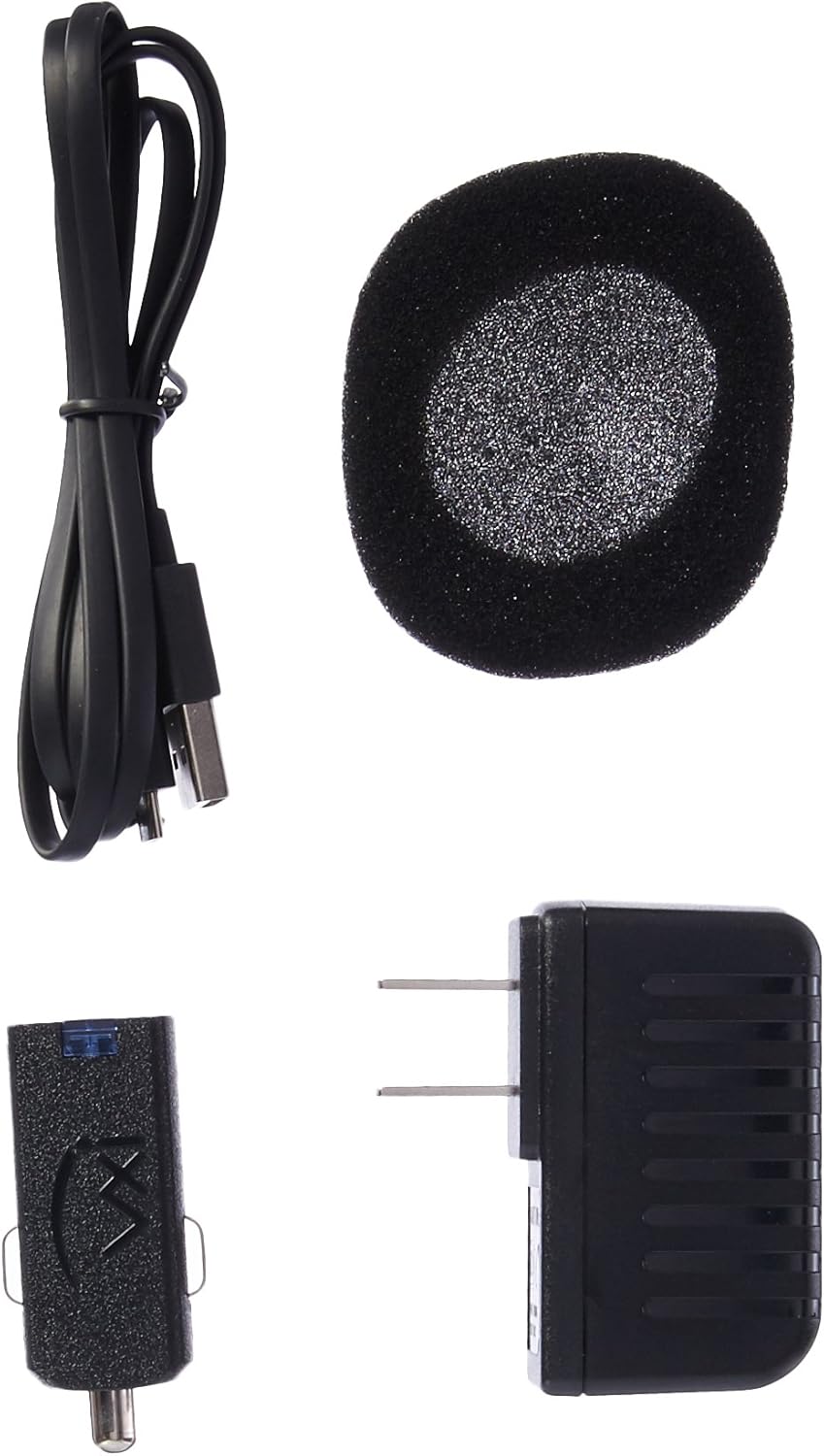 Bluetooth Headset with AC Power Supply and Car Charger B368941