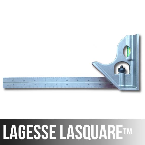300mm Metric 2 Piece Combination Square / Saddle Square C423