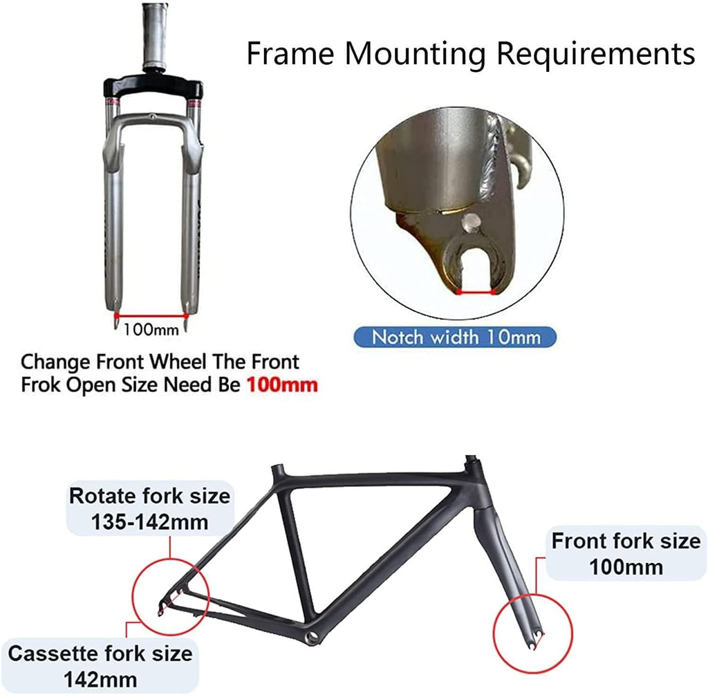 29inch-48V/350W Rear Wheel Electric Bicycle Hub Motor Kit C622584
