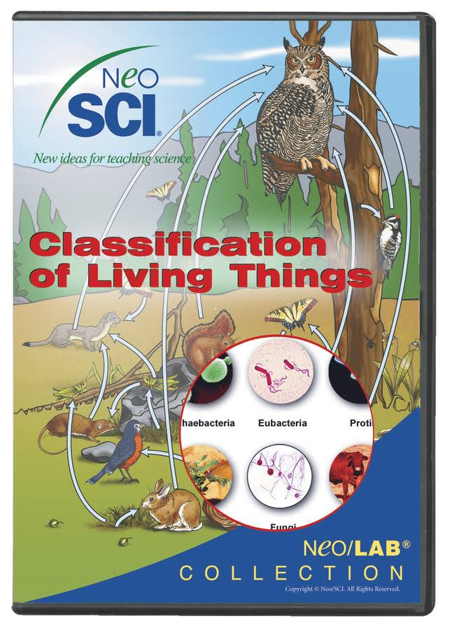 Classification of Living Things Software Network License CD J48928