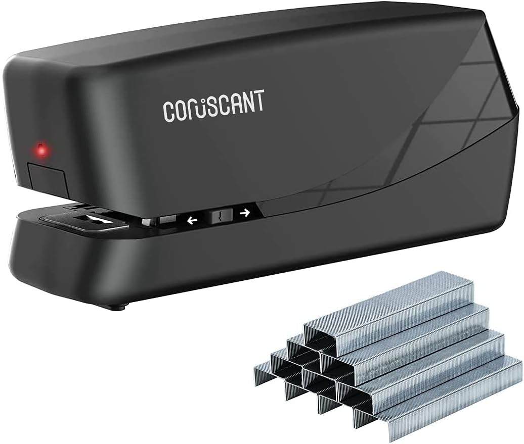 Electric Stapler, 25 Sheet Capacity, AC or Battery Powered Z22141