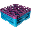 1pc 20 Compartment Glass Rack with 3 Extenders T2764
