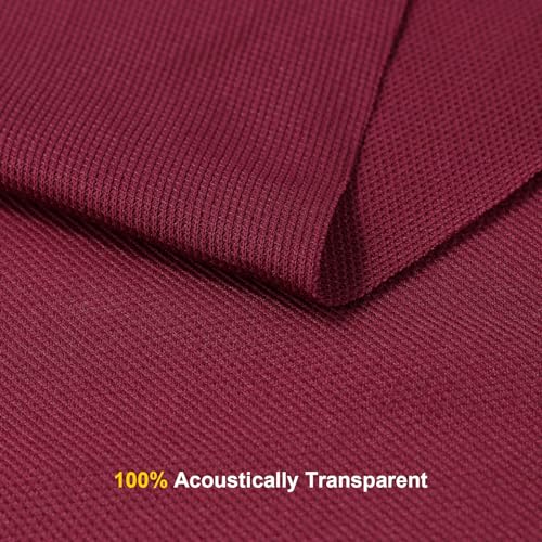 Black Speaker Grill Cloth Fabric (36" x 54") R79888