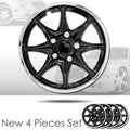 15 inch Chrome Hubcaps Wheel Covers Set X22869