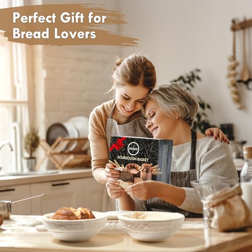 10 Inch Oval Sourdough Bread Proofing Baskets Set Of 2 A11665
