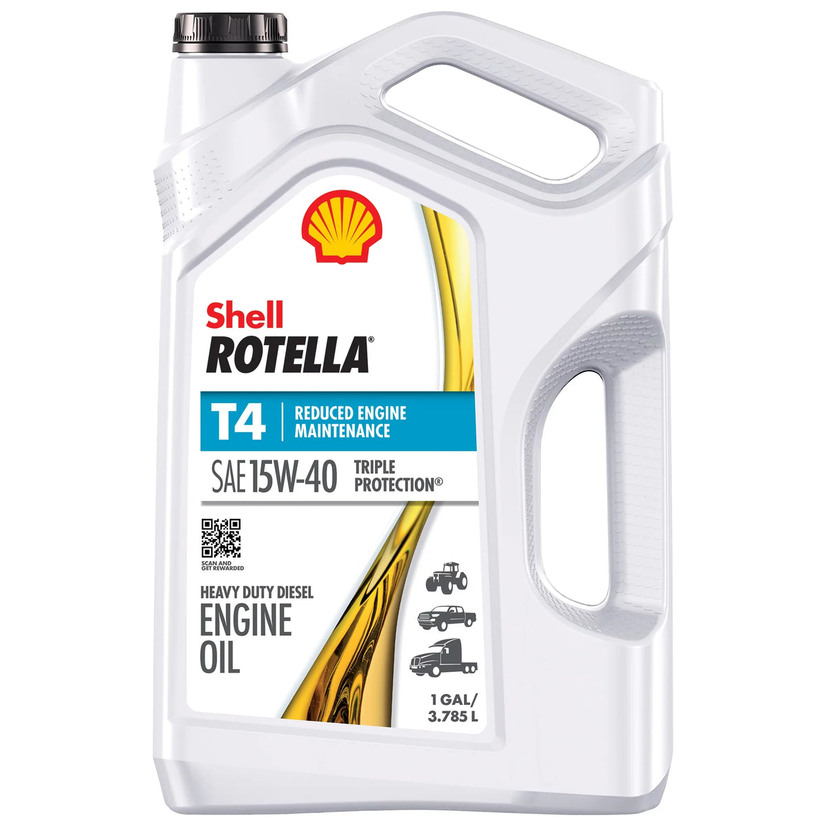 15W-40 Diesel Motor Oil, 1-Gallon, 3 Pack C379