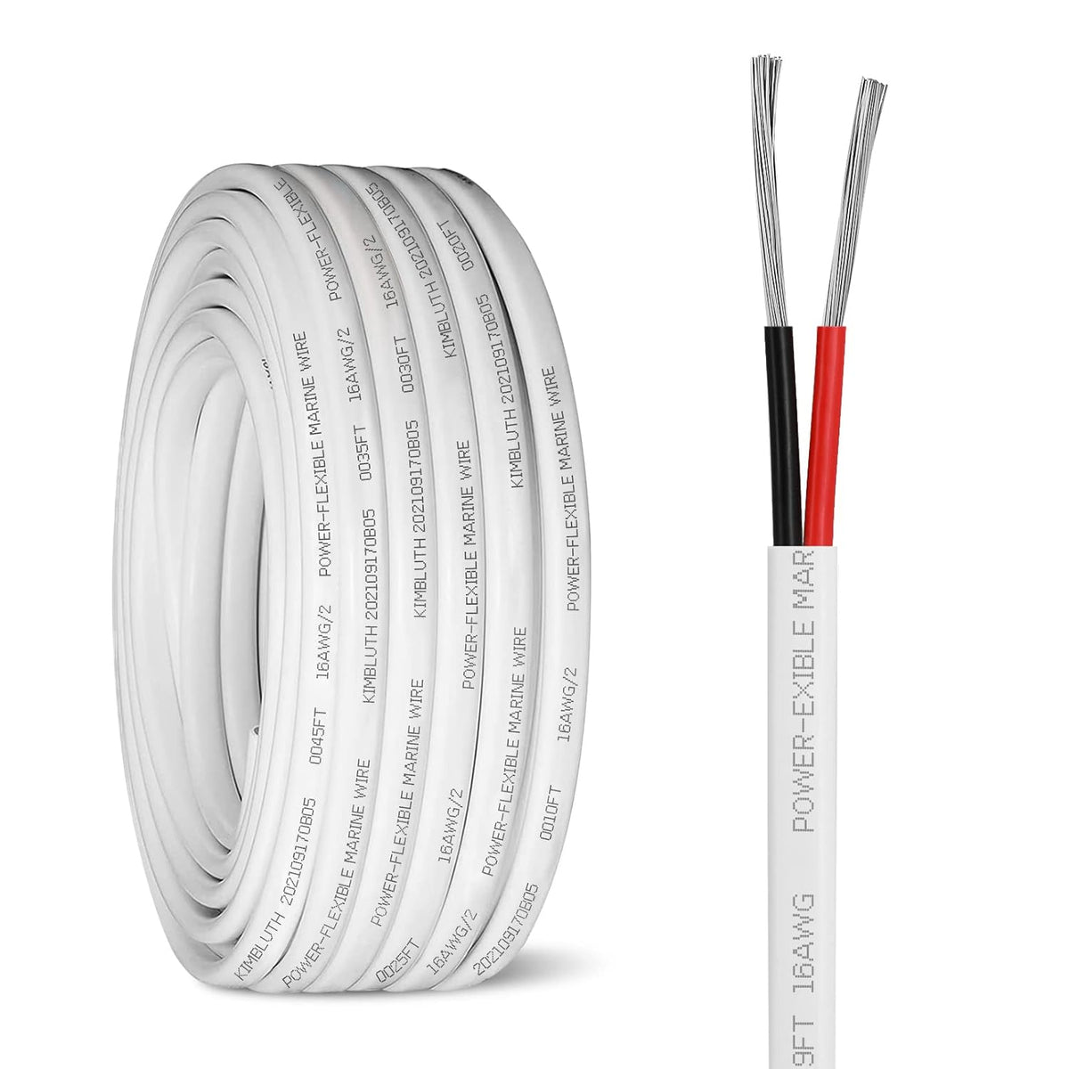 16 Gauge Tinned Copper Marine Wire 100ft Q1575
