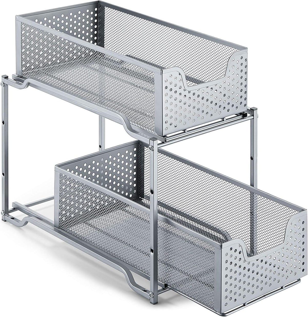 2-Tier Under Sink Cabinet Organizer with Sliding Drawer Q12730