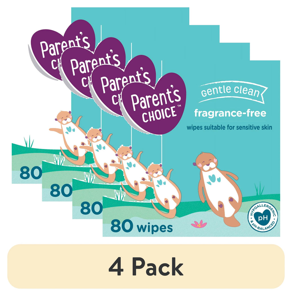80 Count Fragrance Free Baby Wipes P99890