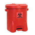 14 Gallon Red Biohazardous Waste Can S5457