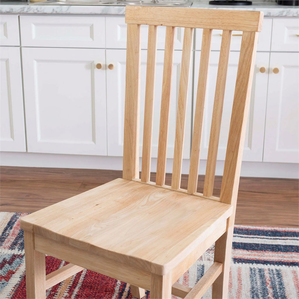 Set of Two Wood Side Dining Chairs T705573