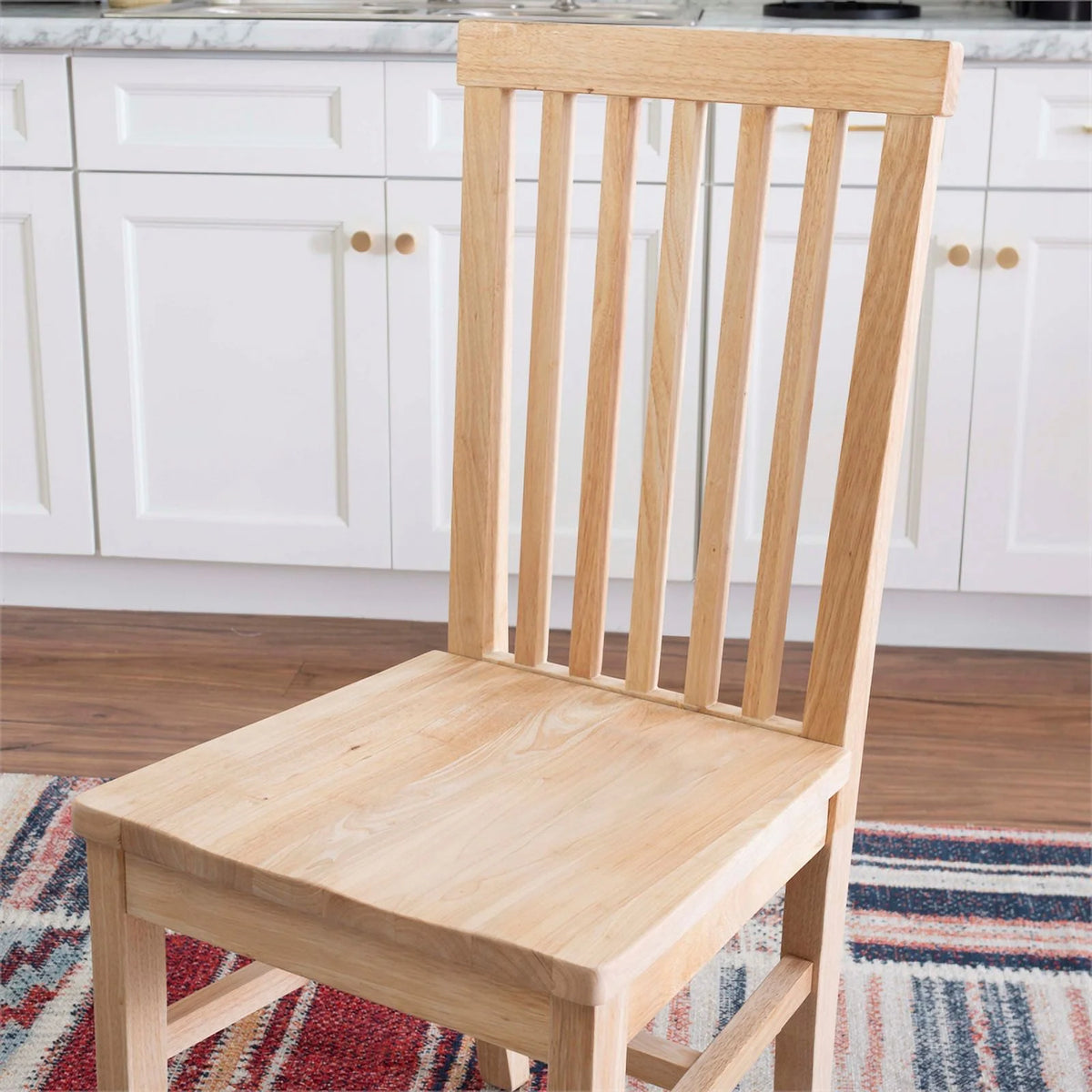 Set of Two Wood Side Dining Chairs T705573