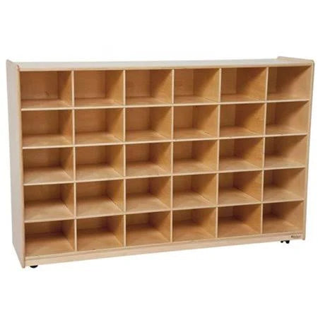 Mobile 30 Tray Storage with Purple Trays C375
