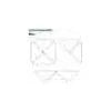 41x23" Gray Granite Desk W298131