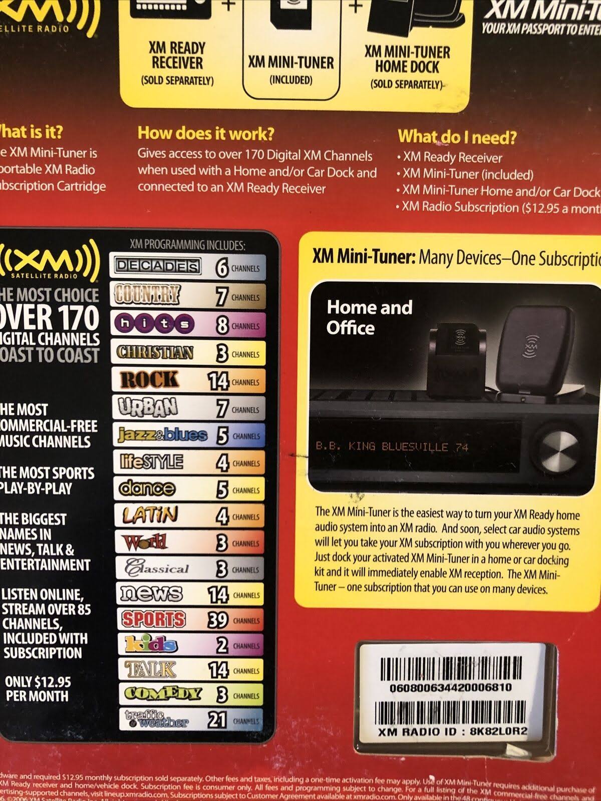 XM Mini Tuner Cartridge Z625