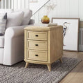 3 - Drawer End Table with Built-in Outlets J88273