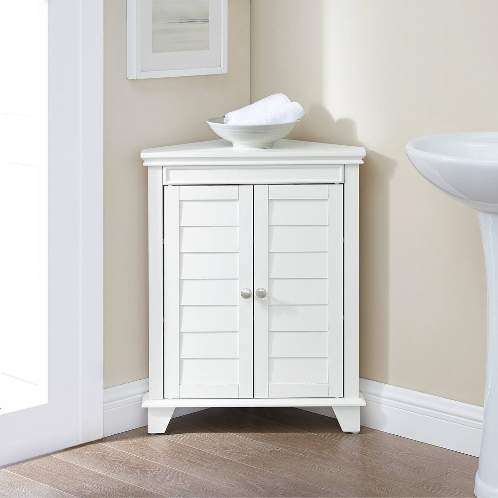 White Corner Cabinet D79472