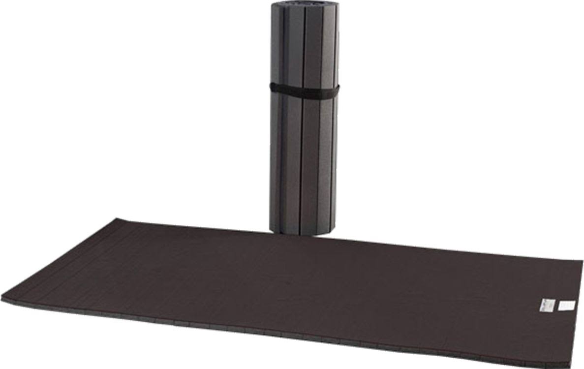 Black Cheer and Gymnastics Carpet Mat H2948